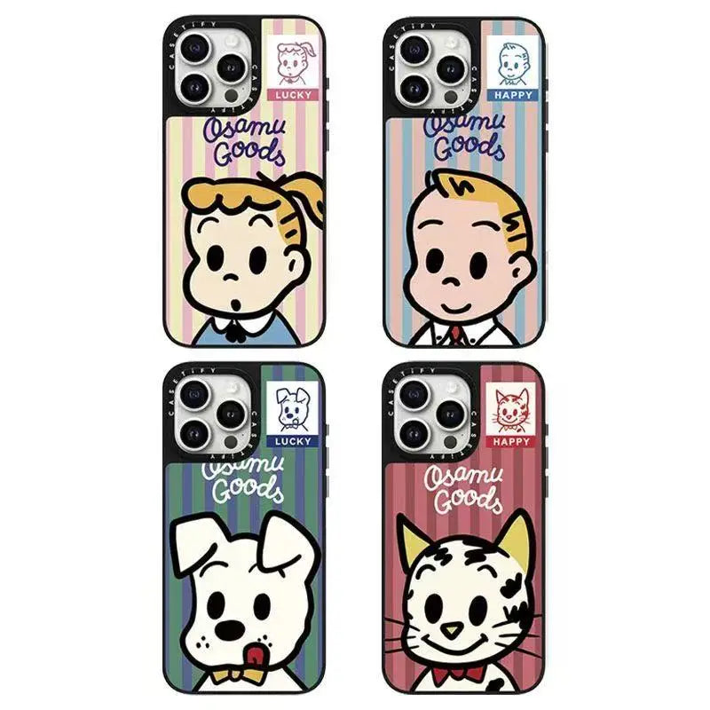 Creative Collaborative Series Mirror Phone Case for iPhone 15 pro Max Compatible with iPhone 14 pro Apple 13 Protective Cover Creative Collaborative Series Mirror Phone Case for iPhone 15 pro Max Compatible with iPhone 14 pro Apple 13 Protective Cover